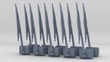 1/32 USN Windshield Wiper Set (10pcs)