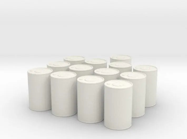 1/32 USN depth charges set 13pcs - distefan 3d print