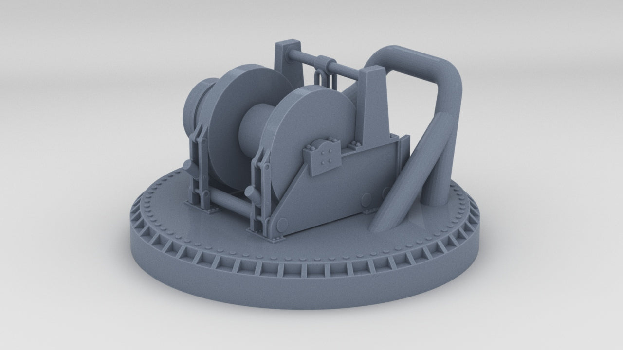 1/32 YTB Tugboat Ape Winch - distefan 3d print
