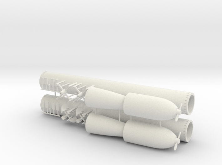 1/32 DKM G7 torpedo (21 in) Kits v2 - distefan 3d print