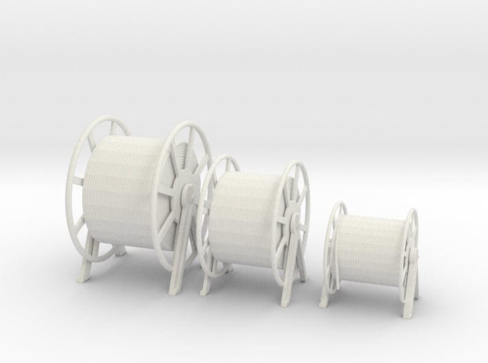 1/32 DKM hauser rope barrels set 3pcs - distefan 3d print