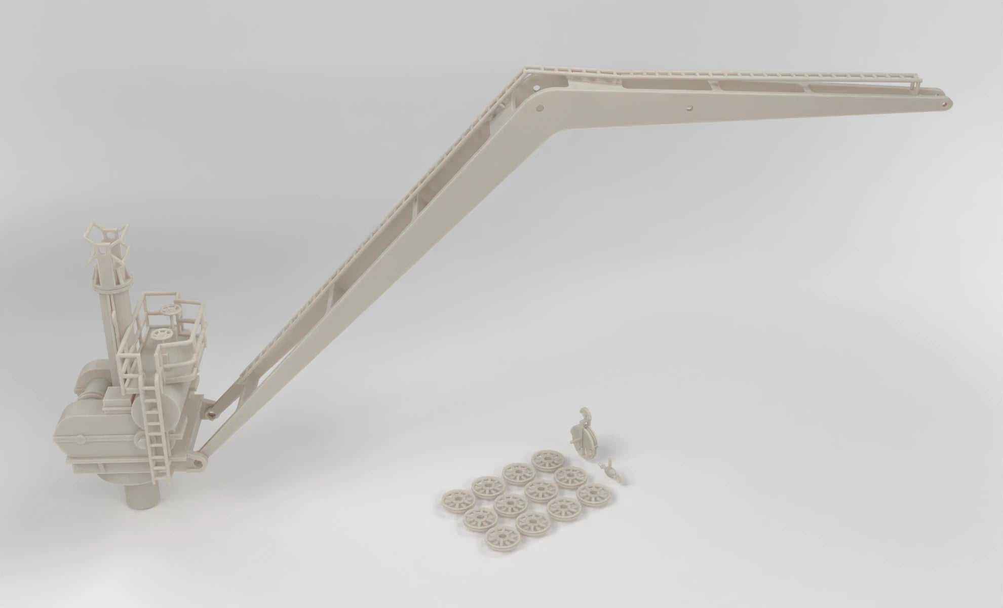 1/32 DKM Prinz Eugen Seaplane Crane Set Protosoon