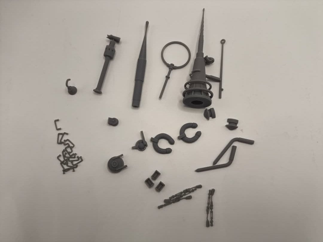 1/32 DKM U-Boot VII/C Conning Tower Detail Kit - distefan 3d print