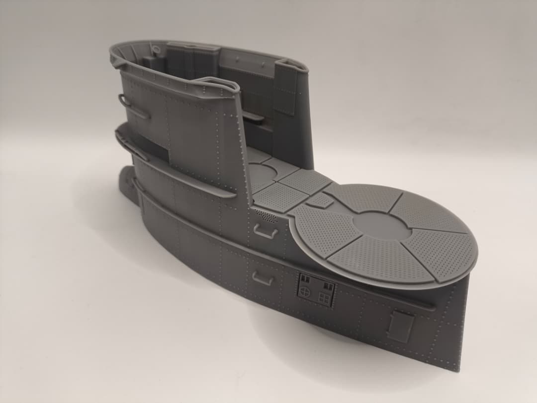 1/32 DKM U-Boot VII/C Conning Tower - distefan 3d print