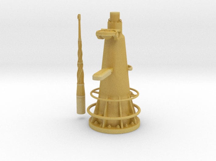 1/32 DKM UBoot VIIC attack periscope with compass - distefan 3d print