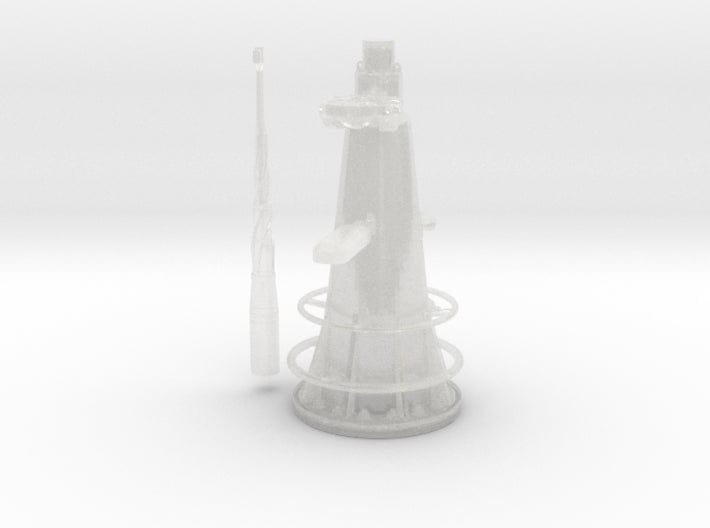 1/32 DKM UBoot VIIC attack periscope with compass - distefan 3d print