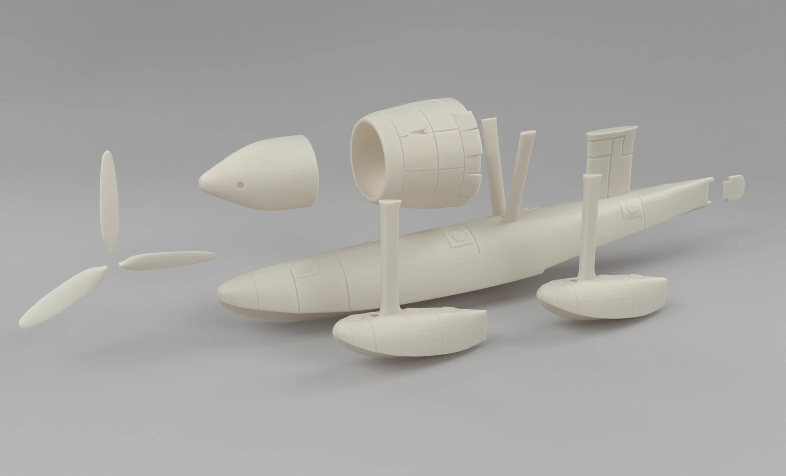 1/32 IJN Kawanishi N1K1 Kyofu Kit - Distefan 3D Print