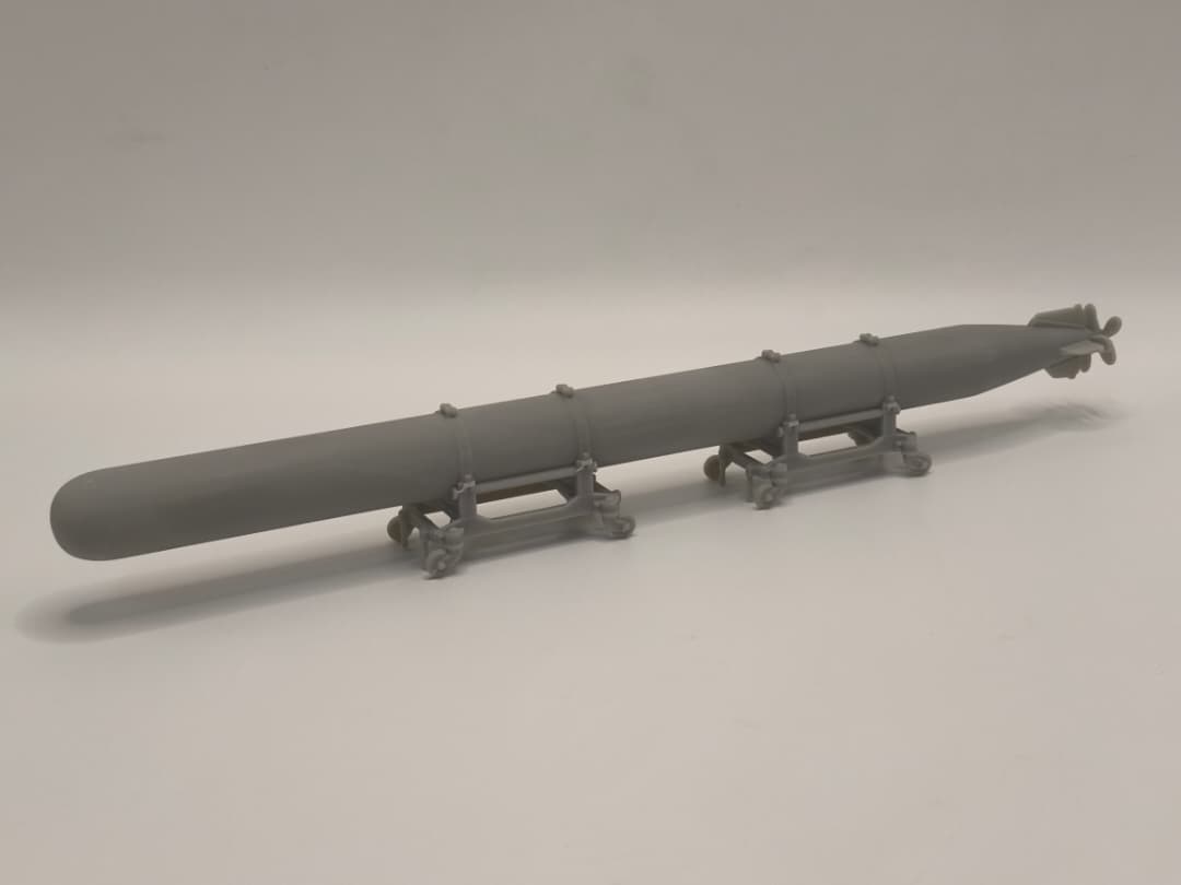 1/32 IJN Type 93 Long Lance Torpedo Protosoon – alternate view