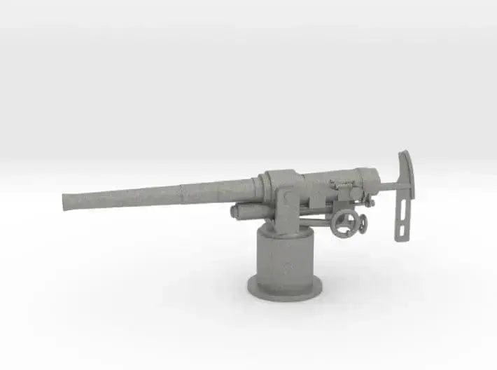 Upgrade Your Ship Model: 1/32 RN QF 12-Pounder (76.2mm) Deck Mount (Unpainted) - distefan 3d print