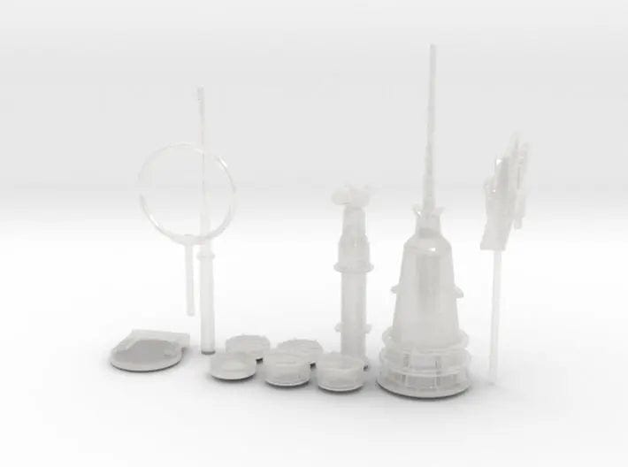 1/32 U-Boot U-441 conning tower detail Kit - distefan 3d print