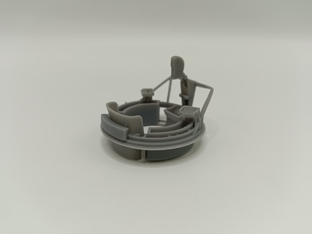 1/32 US PT Boat 109 Aft Turret Mount - distefan 3d print – alternate view