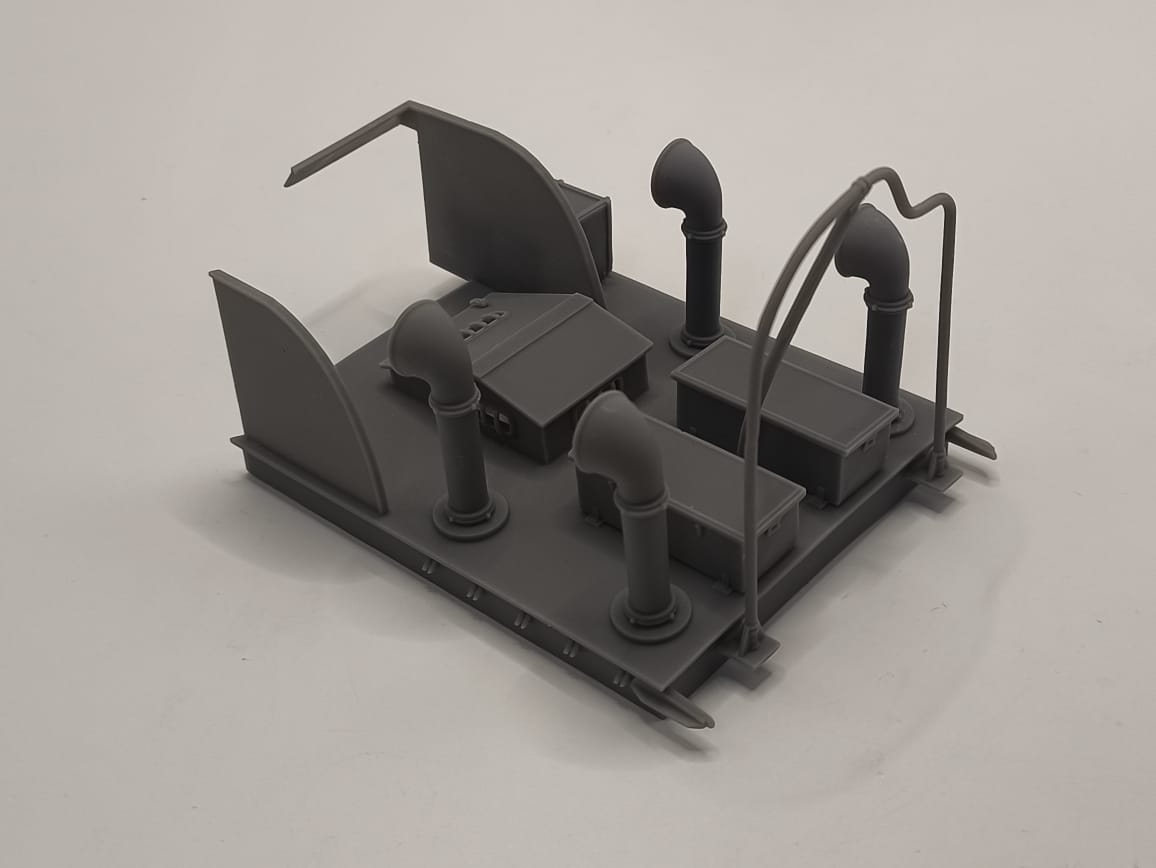 1/32 US PT Boat 109 Engine Room Hatch 3dspro