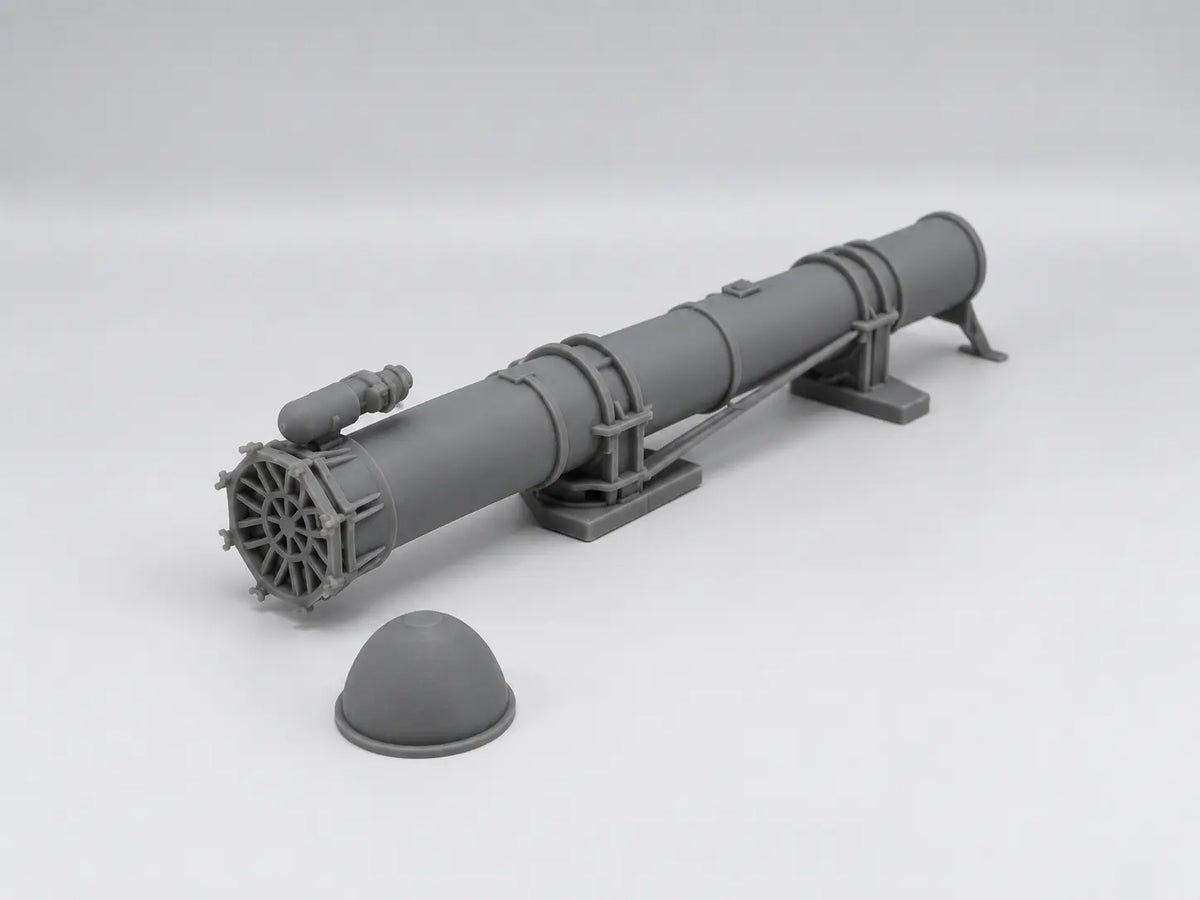 1/32 US PT Boat 109 Torpedo Tube Port - distefan 3d print – alternate view