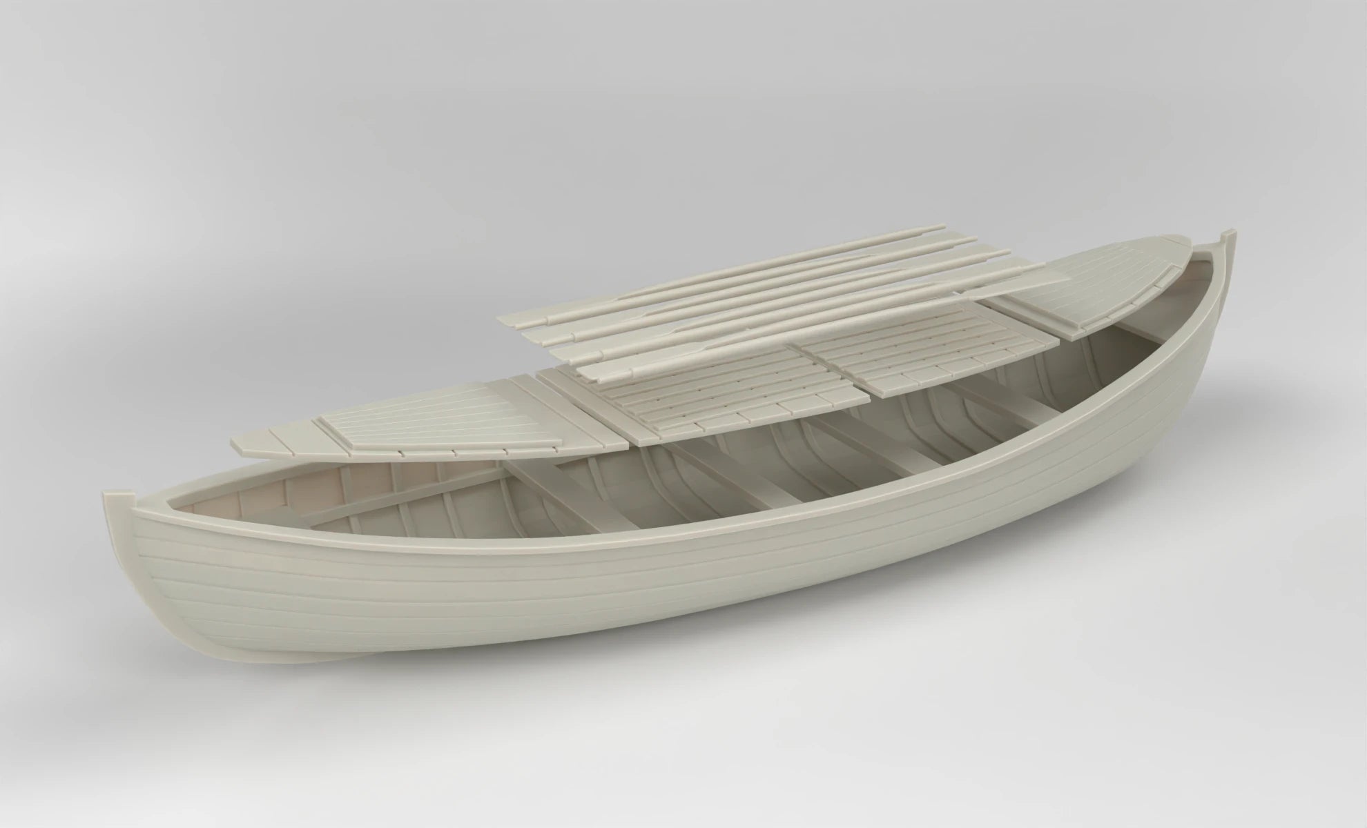 1/32 USLSS 26' Monomoy Pulling Surf Boat Set Protosoon – alternate view