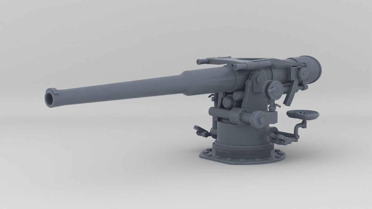 1/32 USN 4 inch 50 (10.2 cm) Sub Deck Gun 3dspro