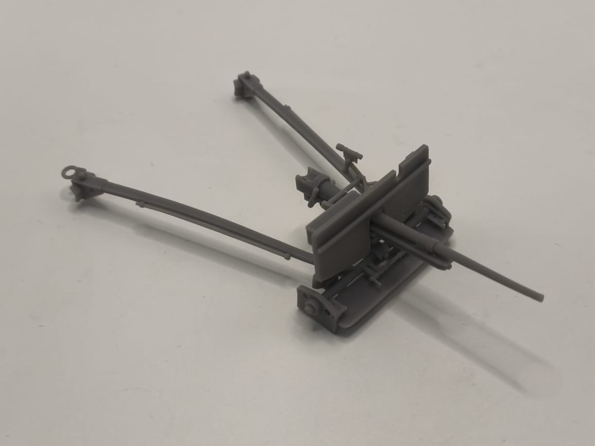 1/32 USN PT Boat 109 M3 37mm Anti-Tank Gun Elevated - distefan 3d print