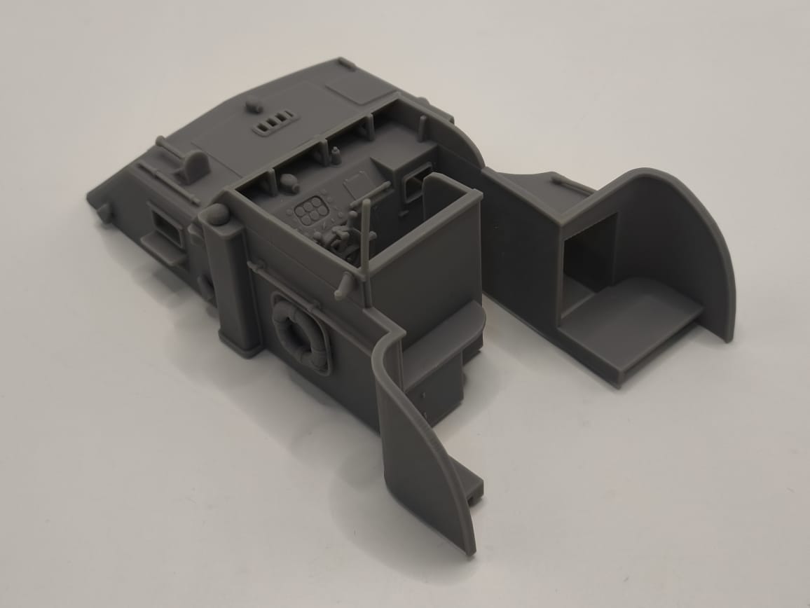 1/32 USN PT Boat 109 Main Cabin 3dspro