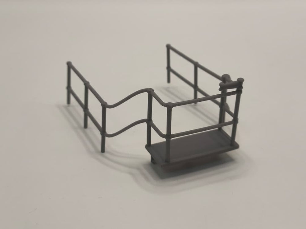 Tower Railing Kit 1/32 USS Gato Conning Tower Railing Set (3pcs) - distefan 3d print