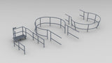 1/32 USS Gato Conning Tower Railing Set (3pcs)