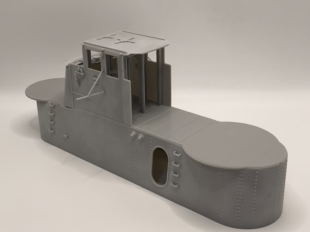 1/32 USS Gato Conning Tower Set Protosoon – alternate view