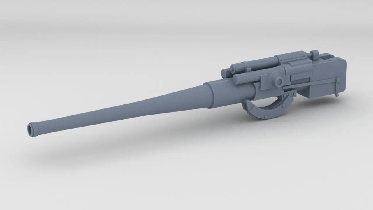 1/35 DKM 10.5 cm/45 (4.1in) SK C/32 Gun Barrel  - distefan 3d print