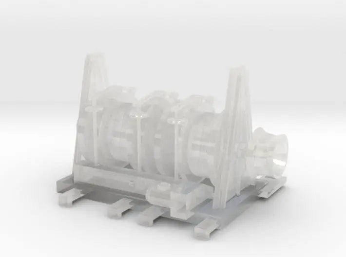 1/35 DKM Raumboote R-301 Aft Winch - distefan 3d print