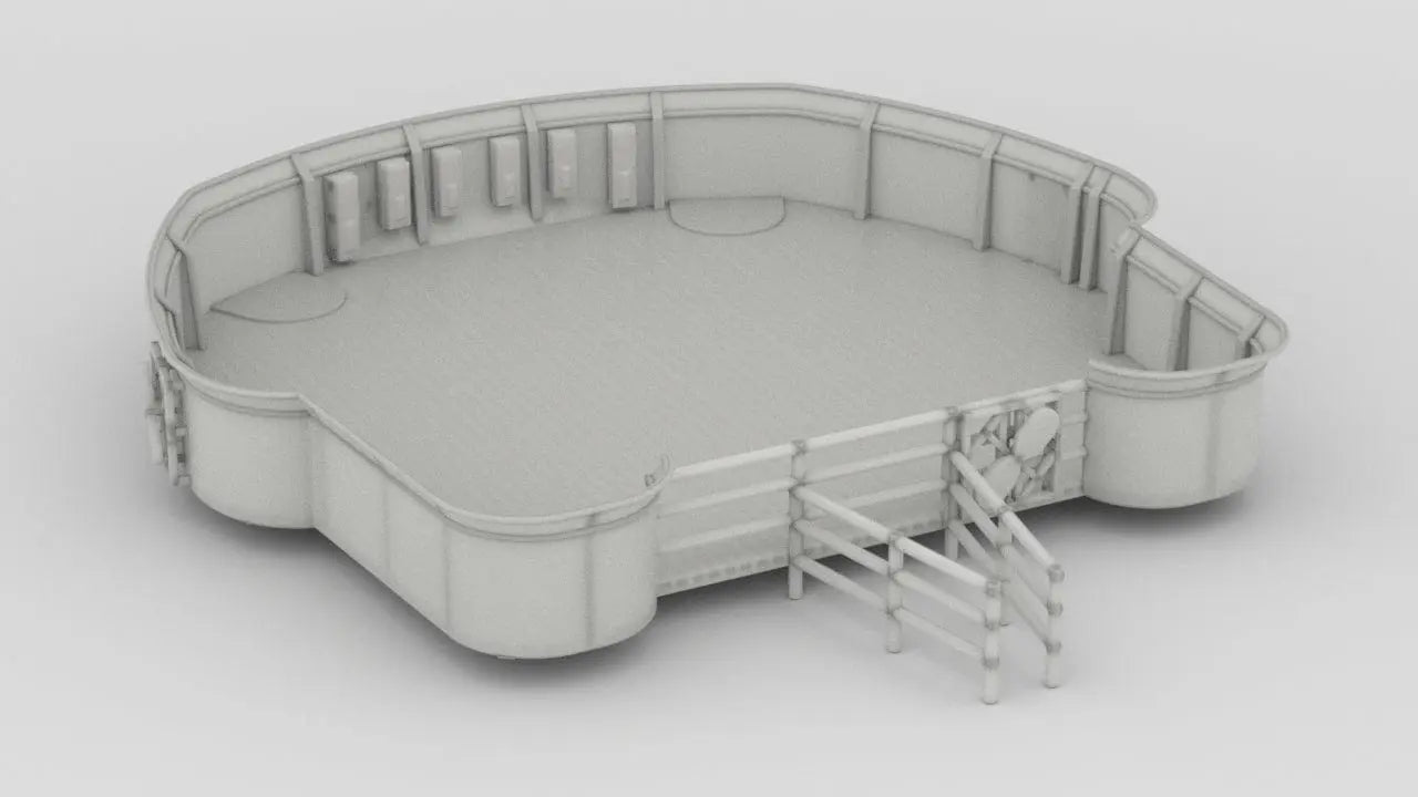1/35 DKM Scharnhorst Admiral's Bridge 1 - distefan 3d print
