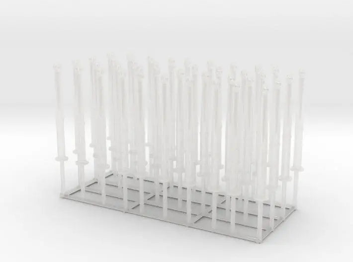 1/35 DKM Schnellboot S100 deck handrails set - distefan 3d print