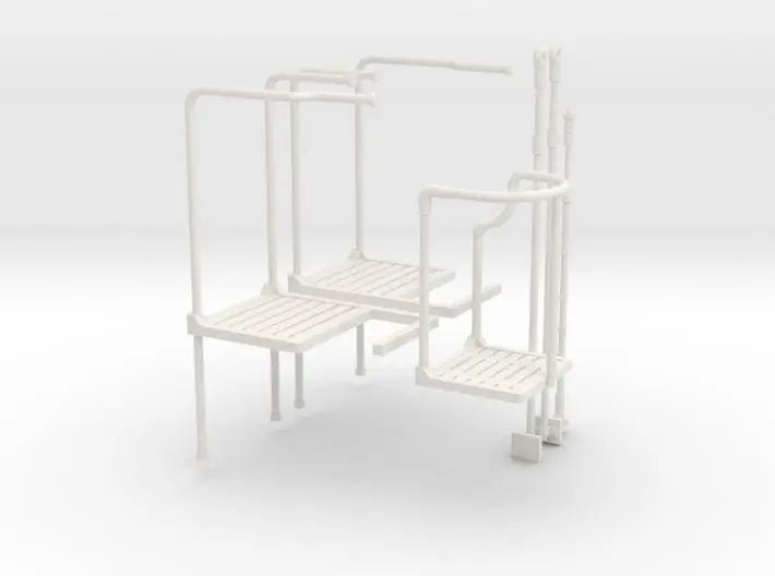 1/35 DKM Schnellboot bridge railings - distefan 3d print