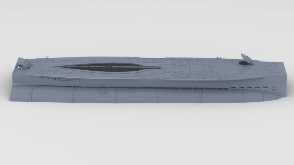1/35 DKM U-Boot VII/C Hull Upper Deck Waterline - distefan 3d print