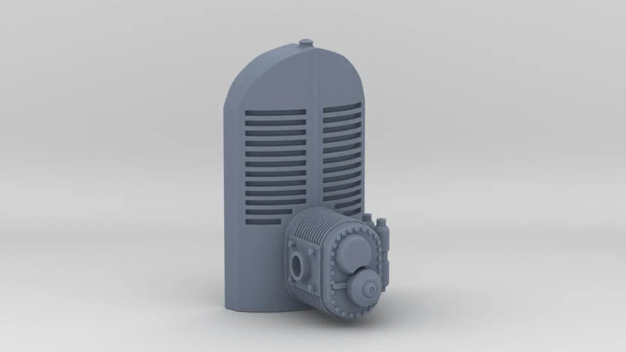 1/35 Hydra Schmidt Roadster Front Intake Turbocharger Protosoon