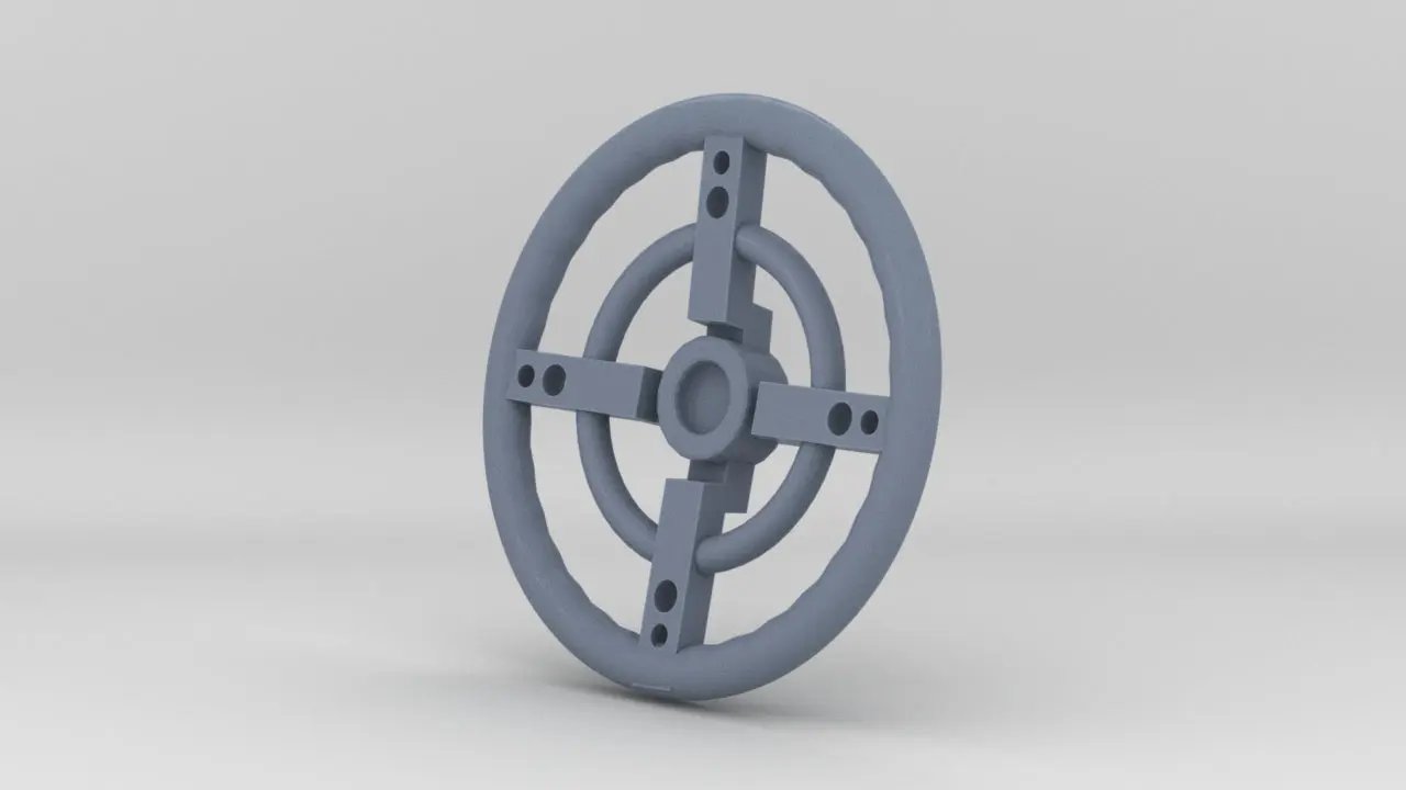 1/35 Hydra Schmidt Roadster Steering Wheel Protosoon