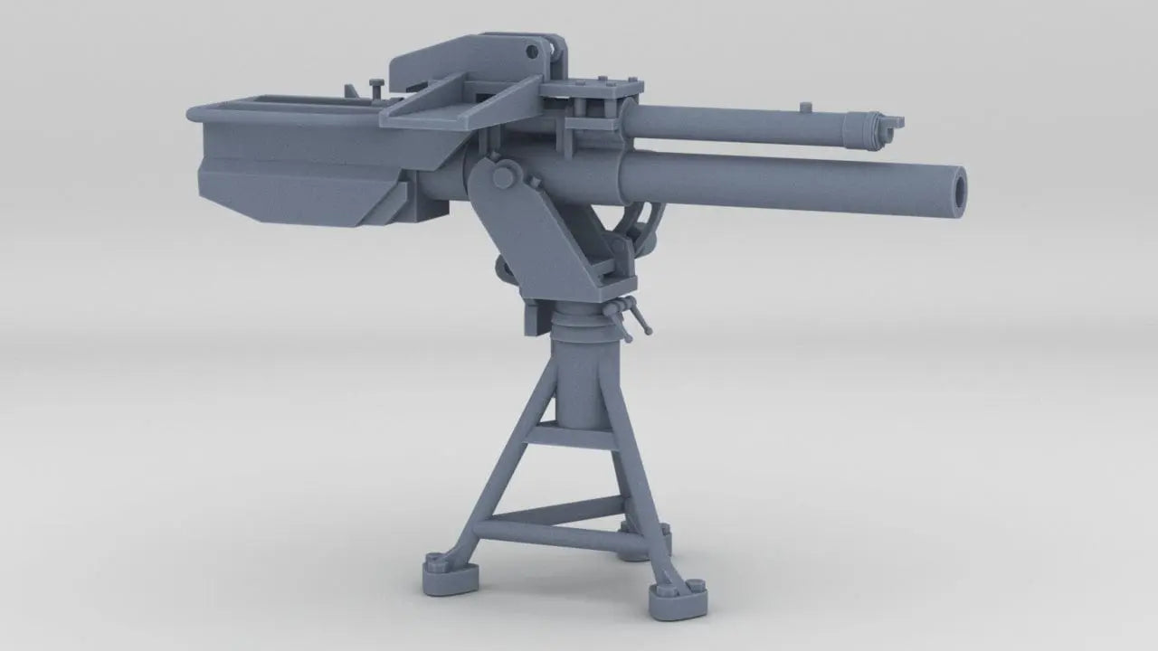 1/35 US 81mm Mortar & M2HB - distefan 3d print