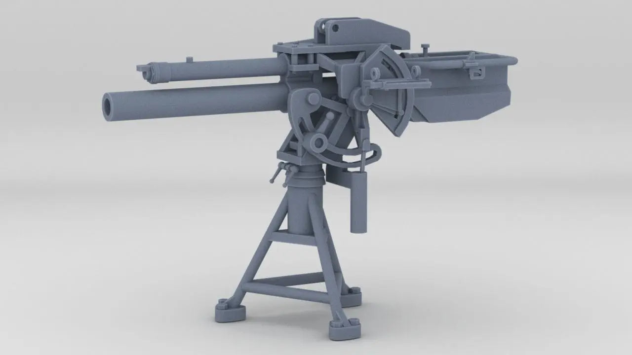 1/35 US 81mm Mortar & M2HB - distefan 3d print