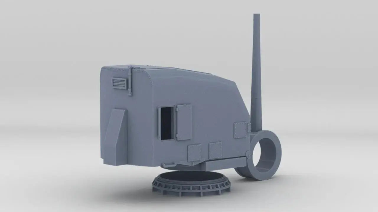 1/35 USN 5"/38 Cal. Gun Mounts Light Set - distefan 3d print