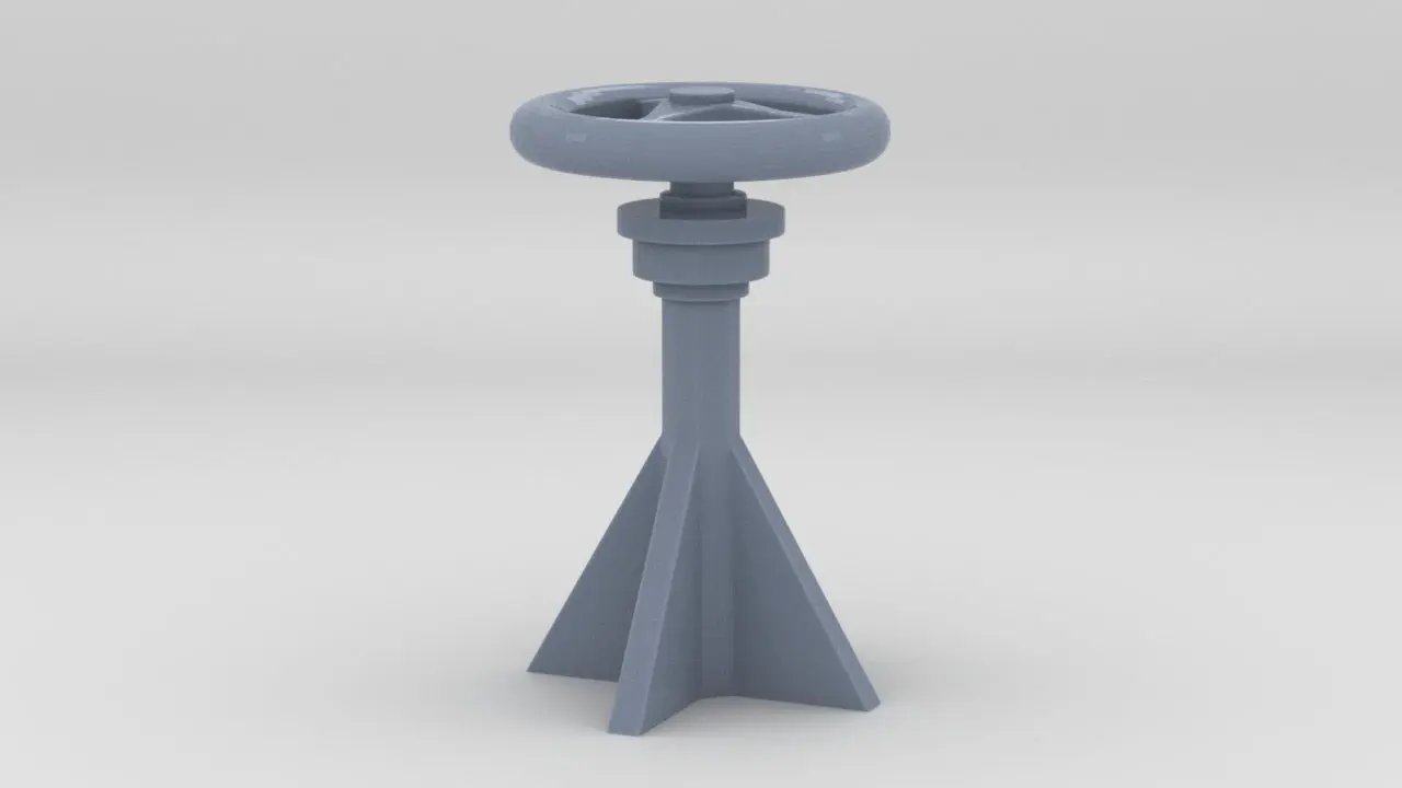 1/35 USN Control Wheel - distefan 3d print