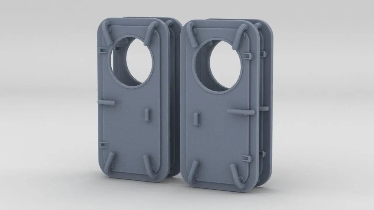 1/35 USN Watertight (5’-6”) Set (4 pcs) - distefan 3d print
