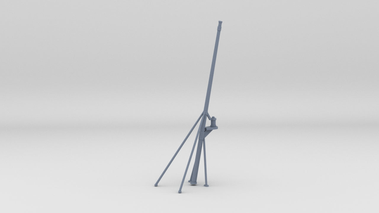 1/35 USS Sub Chaser Bow Flag Staff - distefan 3d print