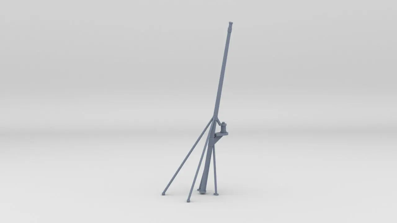 1/35 USS Sub Chaser Bow Flag Staff - distefan 3d print