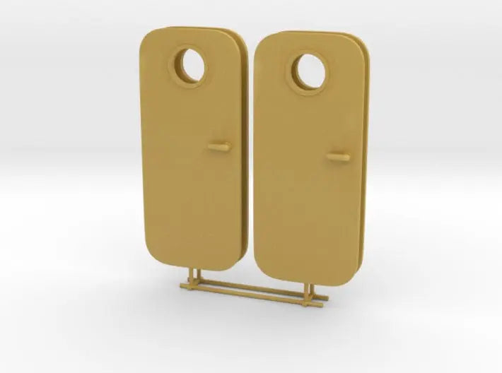 1/35 USS Sub Chaser Bridge Doors Set 4pcs 3d printed