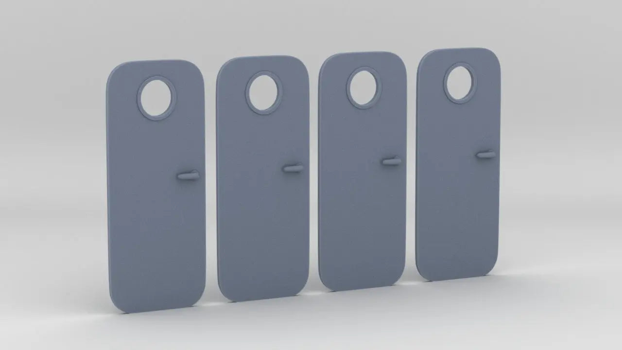 1/35 USS Sub Chaser Bridge Doors Set (4pcs) - distefan 3d print