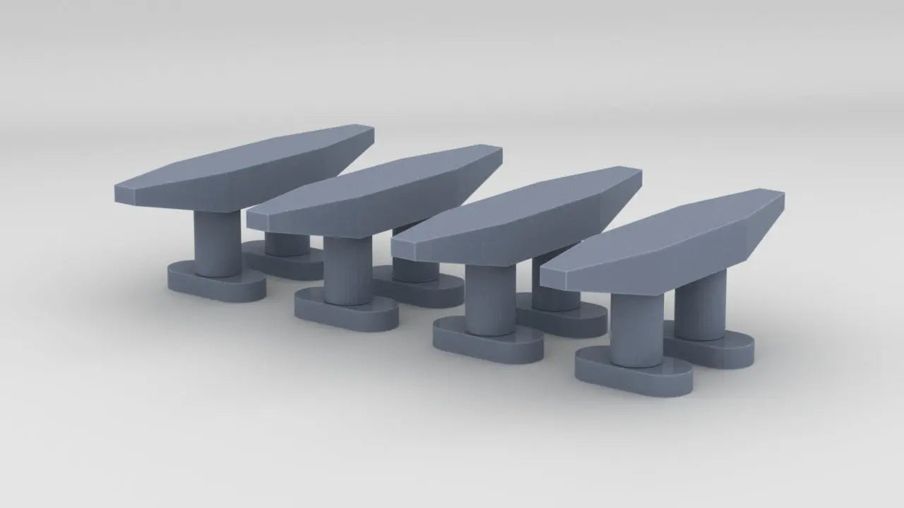 1/35 USS Sub Chaser Cleats Set (4pcs) - distefan 3d print