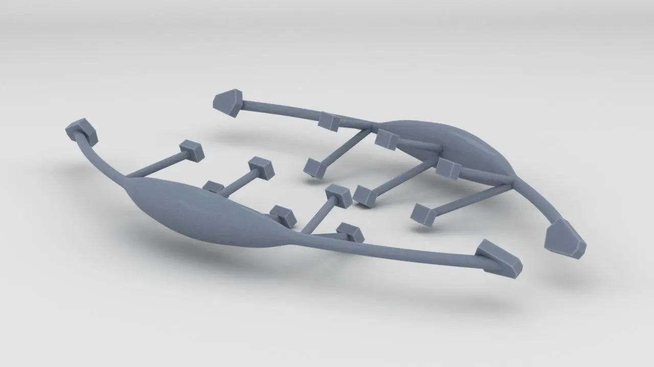 1/35 USS Sub Chaser Hull Props Guard Set (2pcs) - distefan 3d print