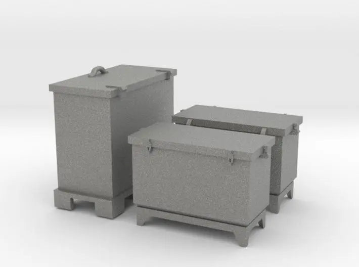 1/35 USS Sub Chaser aft 20mm storage box set - distefan 3d print
