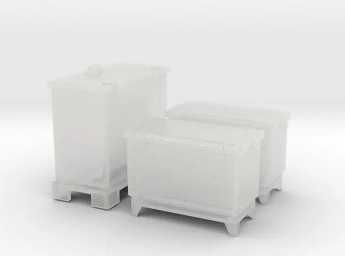 1/35 USS Sub Chaser aft 20mm storage box set - distefan 3d print