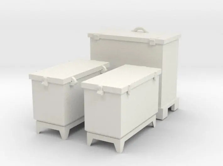 1/35 USS Sub Chaser bridge 20mm storage box set - distefan 3d print
