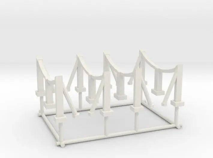 1/35 USS Sub Chaser Life Boat Cradles SET - distefan 3d print