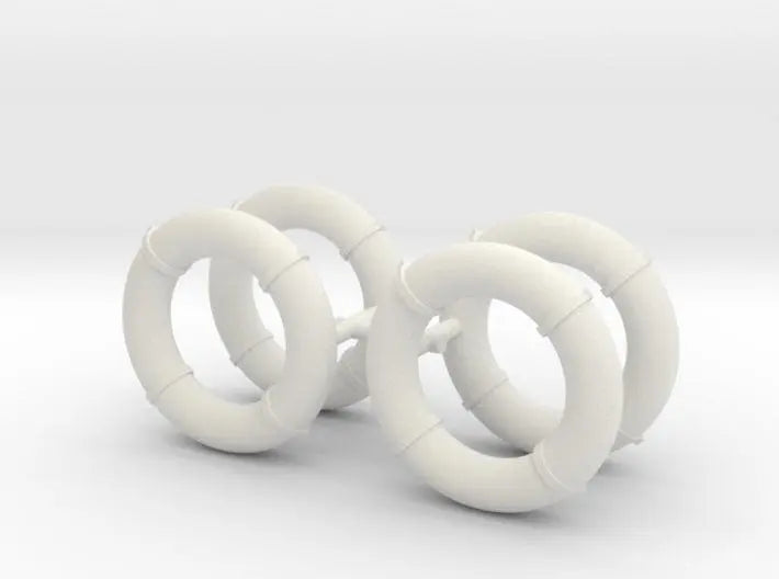 1/35 USS Sub Chaser Life Ring SET x4 - distefan 3d print