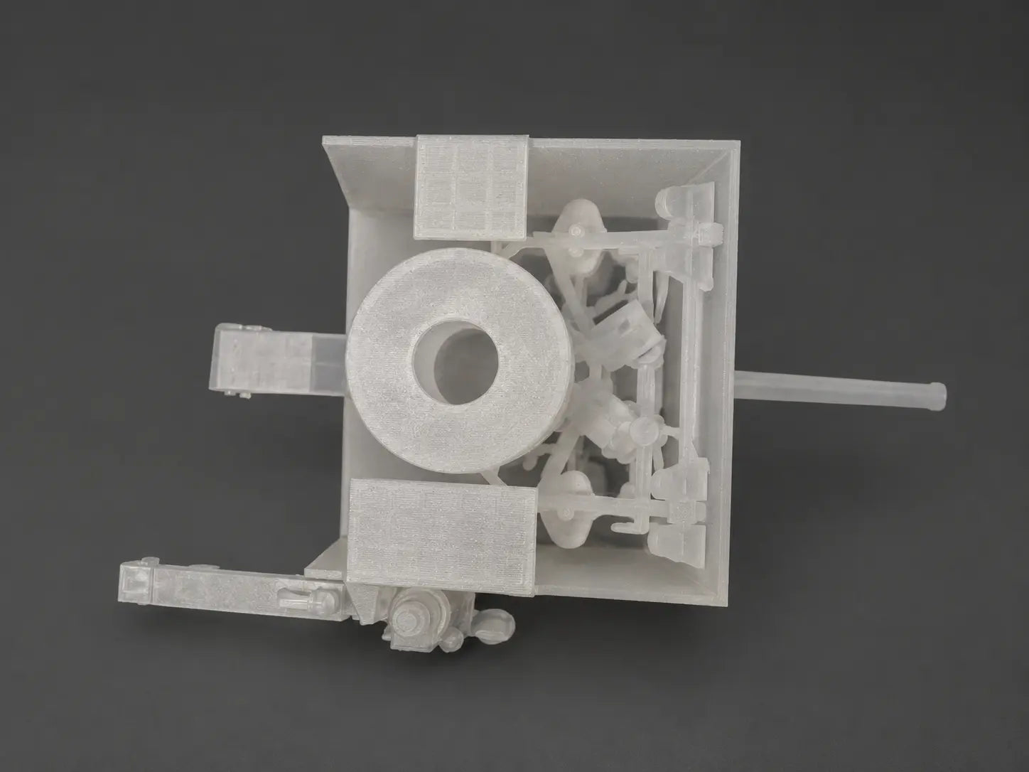 1/35 DKM 10.5 cm 45 (4.1in) MPL C/32 Gun w/ gE shield - distefan 3d print