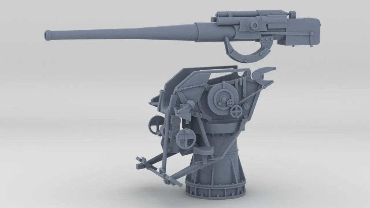 1/35 DKM 10.5 cm/45 (4.1in) SK C/32 Gun Kit - distefan 3d print